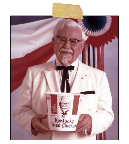 Colonel Harland Sanders, Blog of an Auckland Magician Post