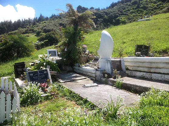 Billy T James Burial Site Taupiri Mountain Grave